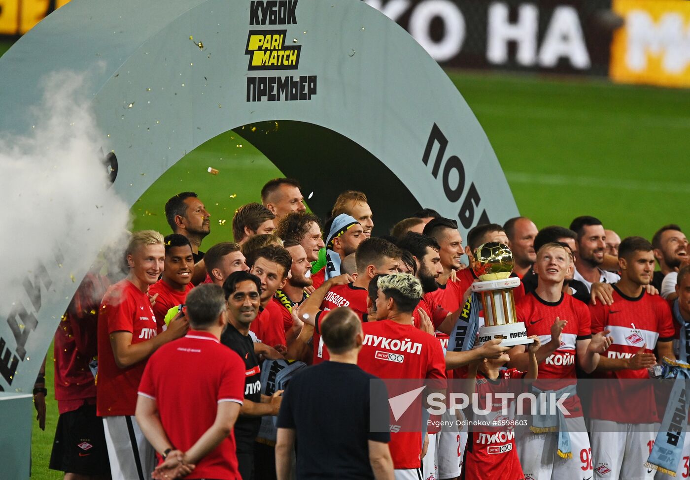 Russia Soccer Parimatch Premier Cup Khimki - Spartak