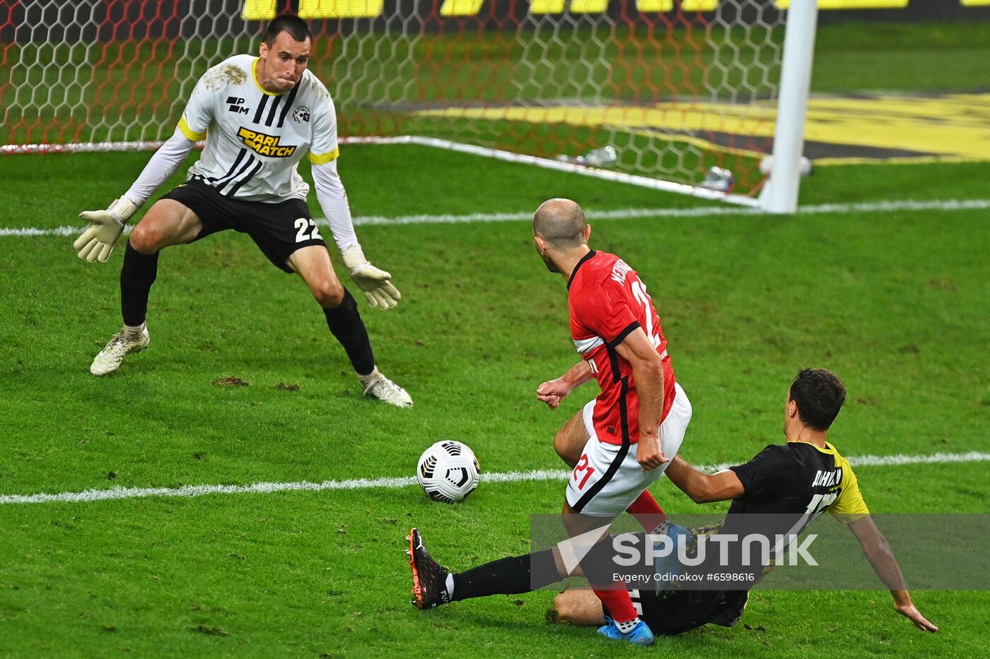 Russia Soccer Parimatch Premier Cup Khimki - Spartak