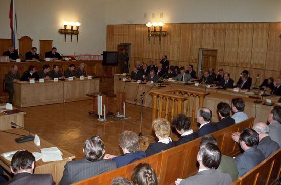 August Coup trial