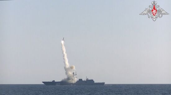 Russia Zirkon Missile Launch