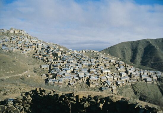 Kubachi village in Dagestan
