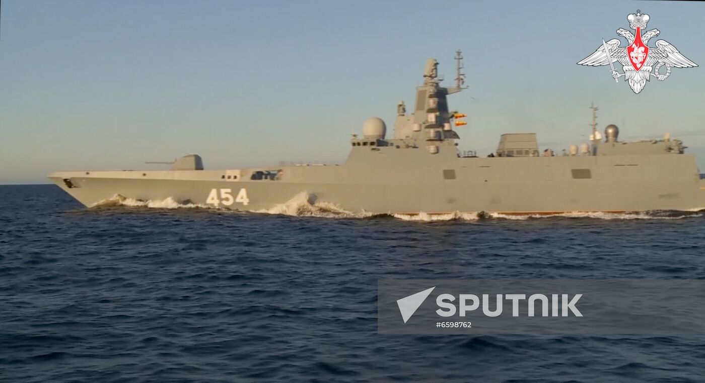 Russia Zirkon Missile Launch