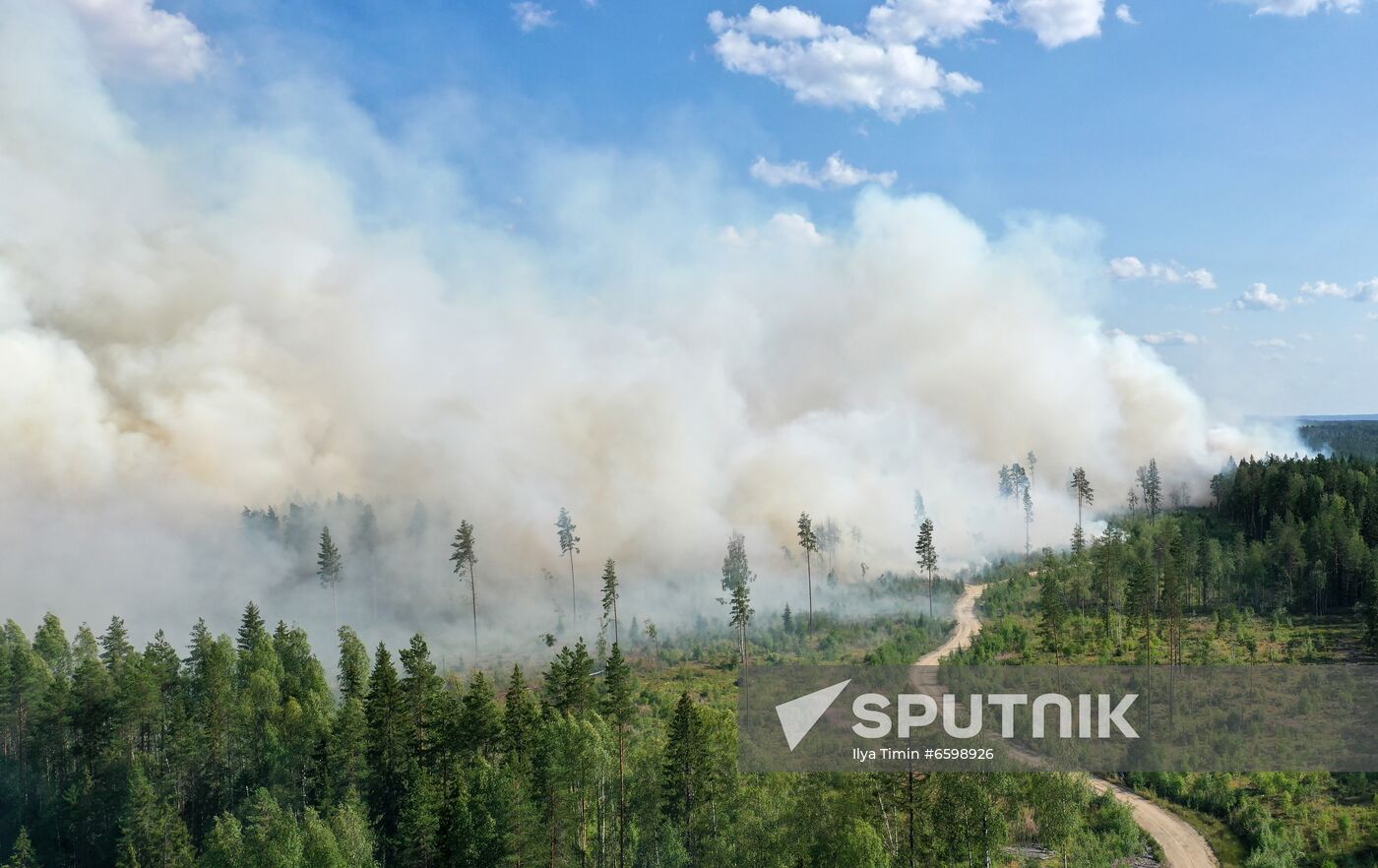 Russia Wildfires