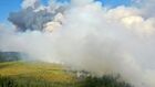 An aerial view of a forest fire in Pryazhinsky District, Russia's Republic of Karelia. Location: Russia, Republic of Karelia. Author: Ilya Timin/Sputnik. Russia Wildfires