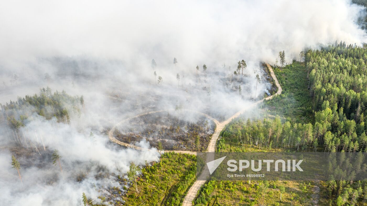 Russia Wildfires