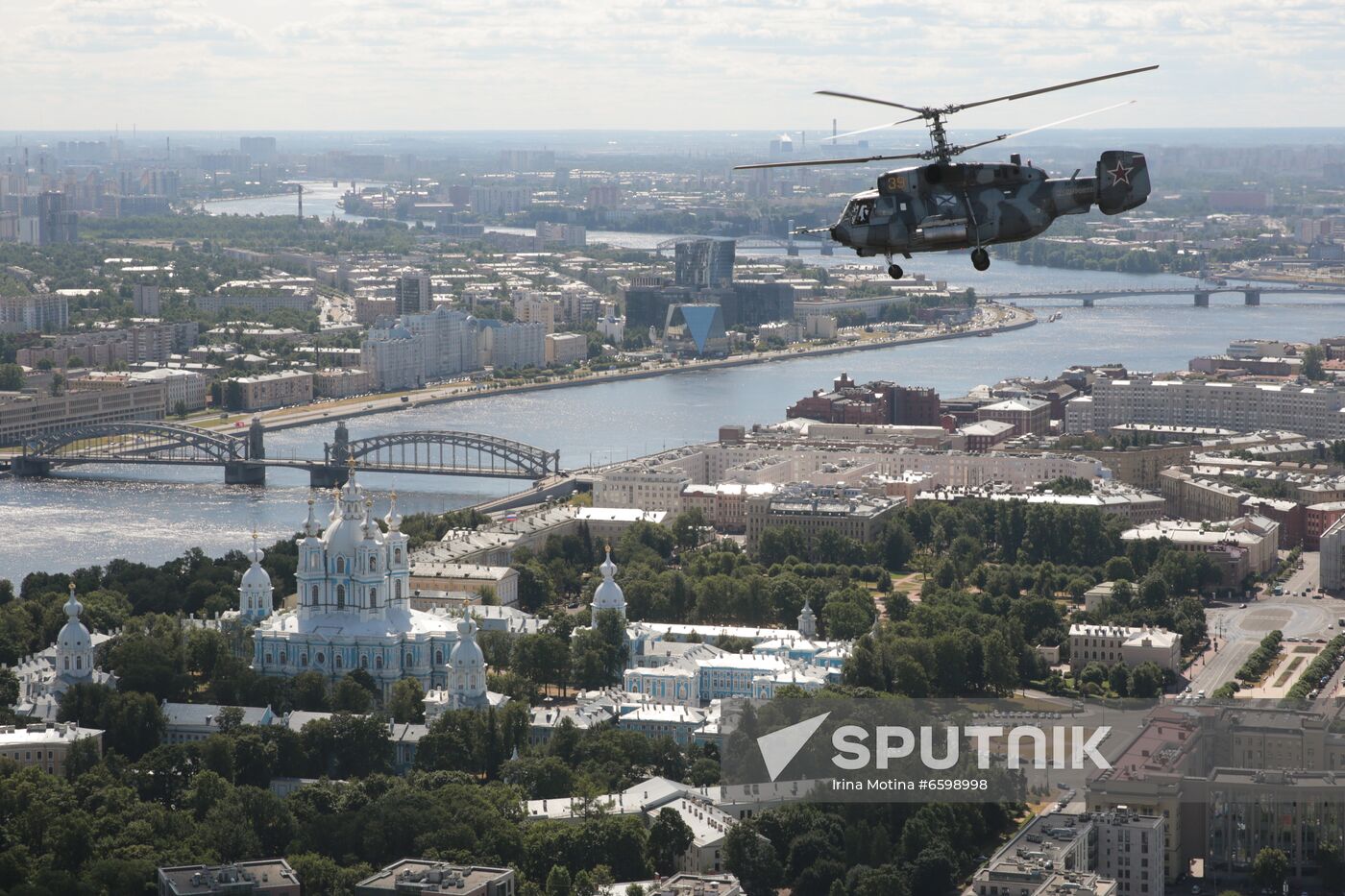 Russia Navy Day Preparations