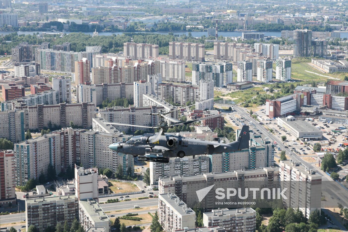 Russia Navy Day Preparations