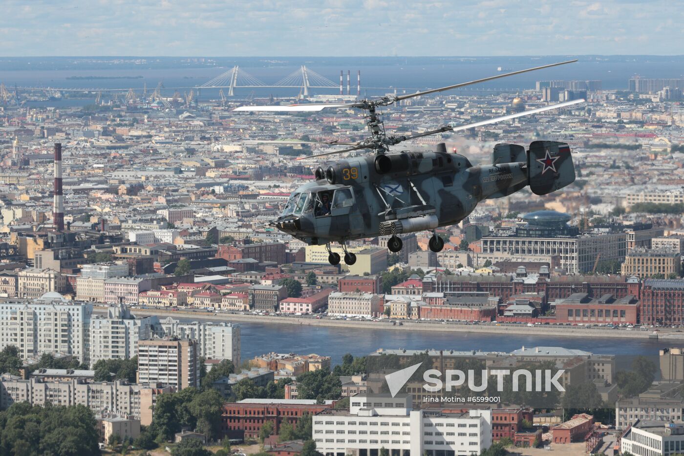 Russia Navy Day Preparations