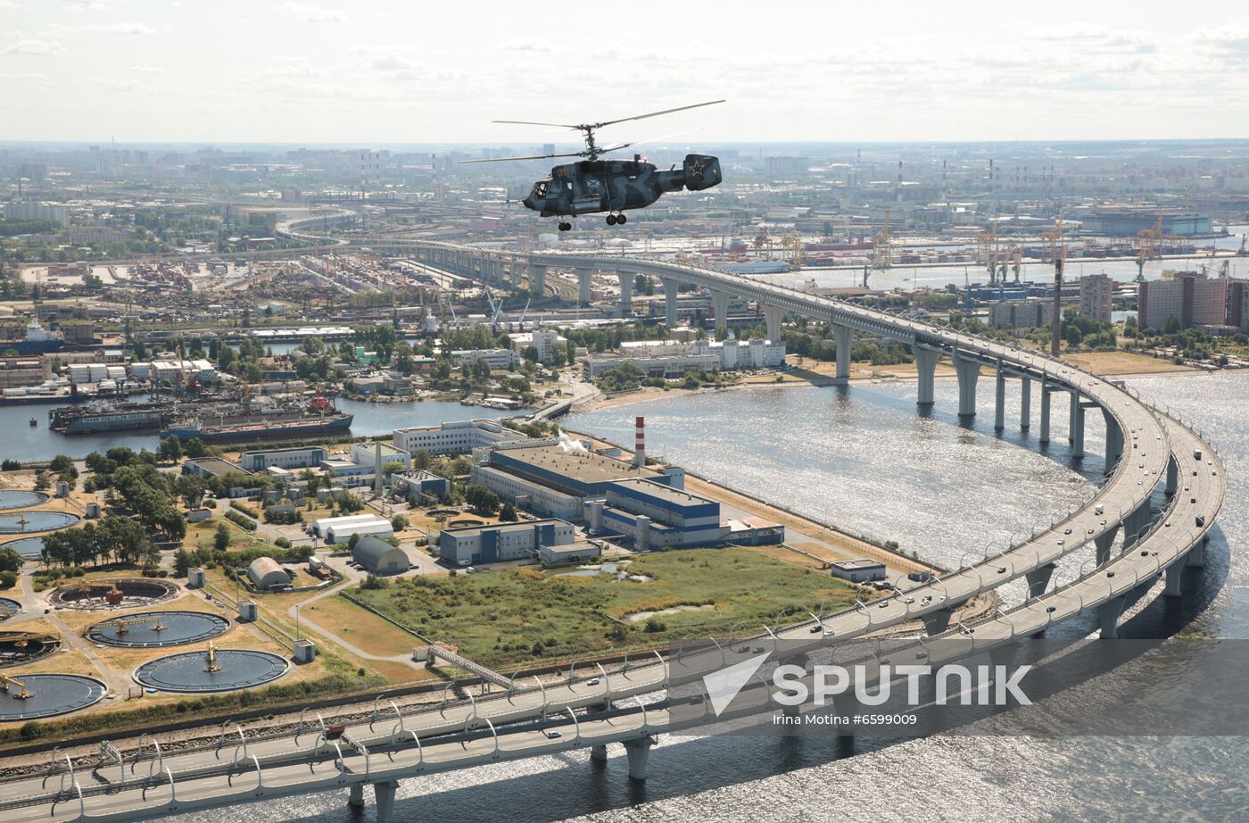 Russia Navy Day Preparations
