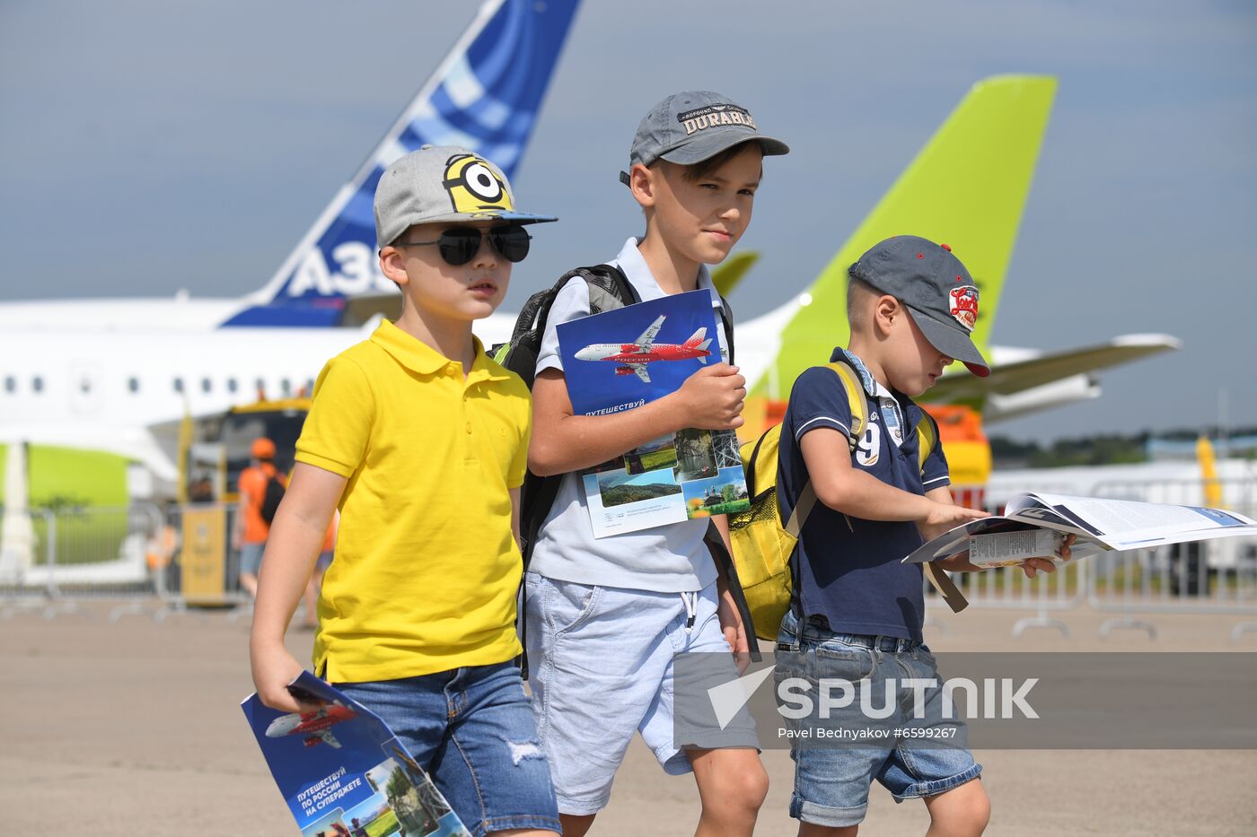 Russia MAKS Airshow Opening