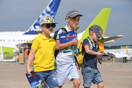 Russia MAKS Airshow Opening