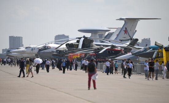 Russia MAKS Airshow Opening