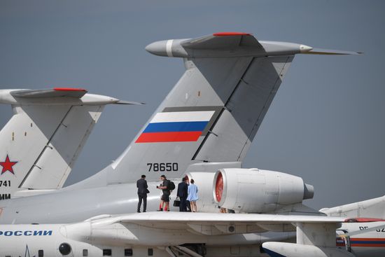 Russia MAKS Airshow Opening