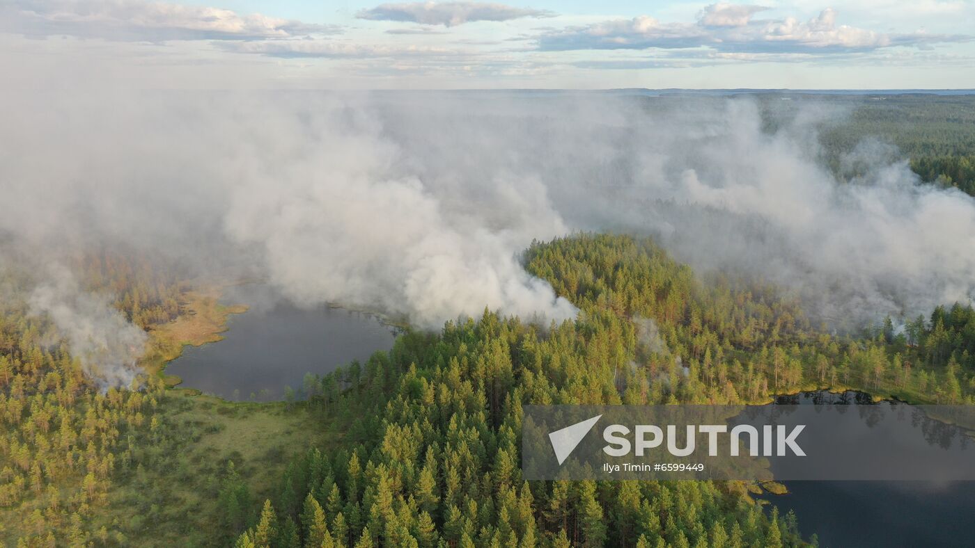 Russia Wildfires