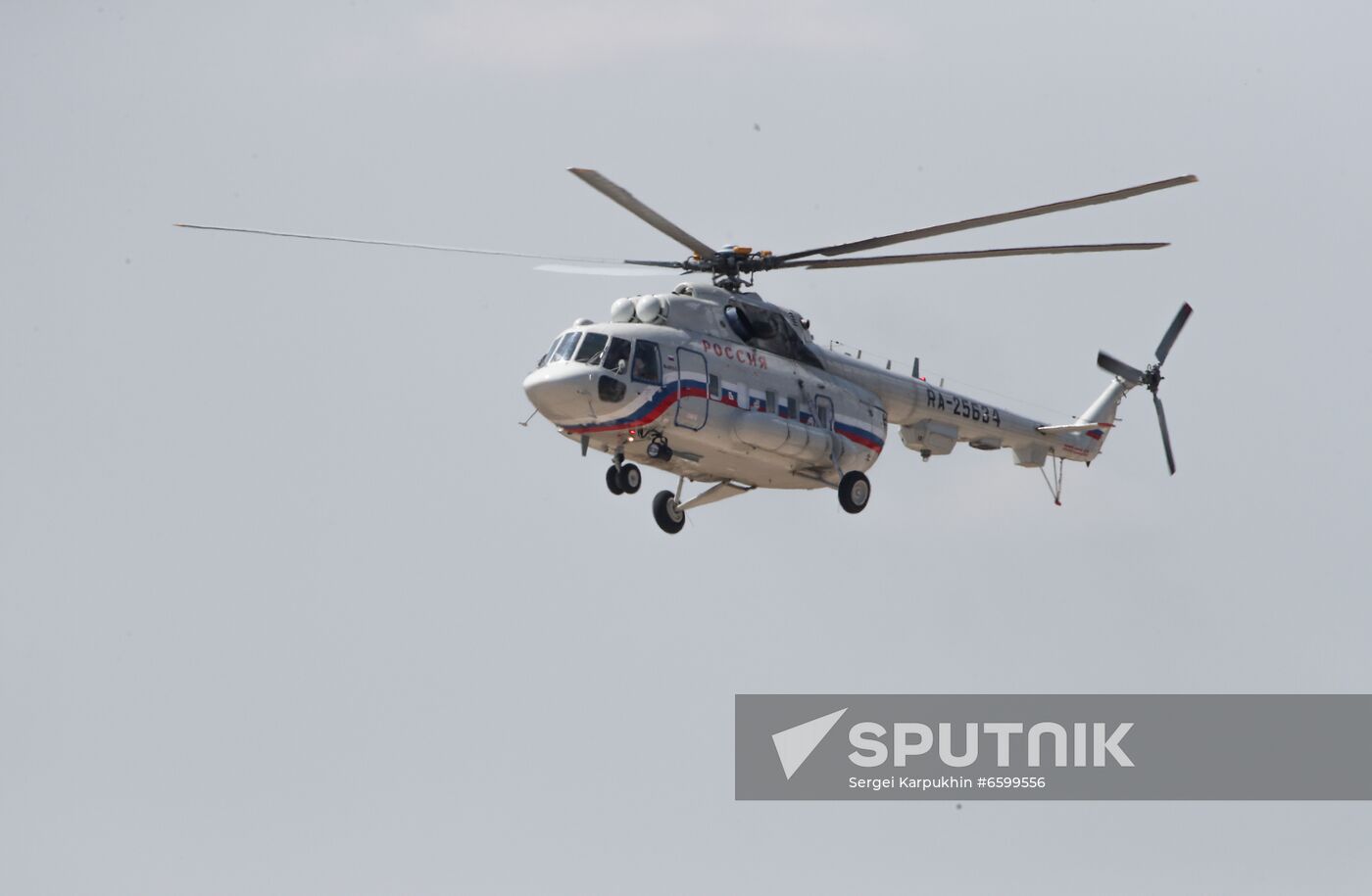 Russia Putin MAKS Airshow Opening