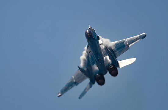 Russia MAKS Airshow Flight Program