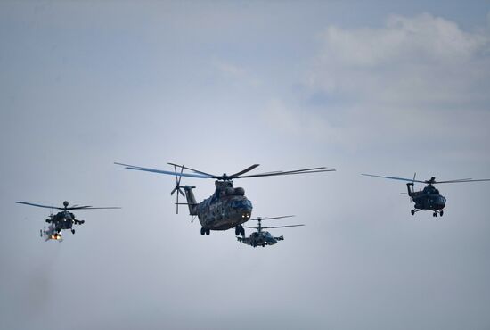 Russia MAKS Airshow Flight Program