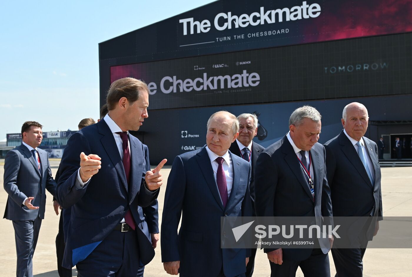 Russia MAKS Airshow Checkmate Fighter