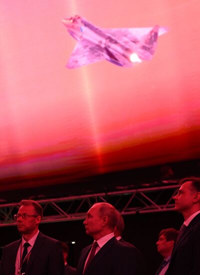 Russia MAKS Airshow Checkmate Fighter