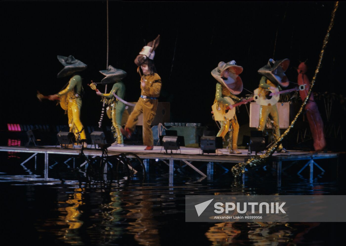 New Year gala show at Olimpiysky