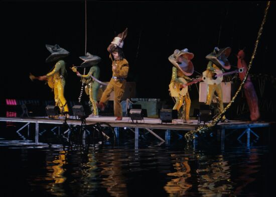 New Year gala show at Olimpiysky