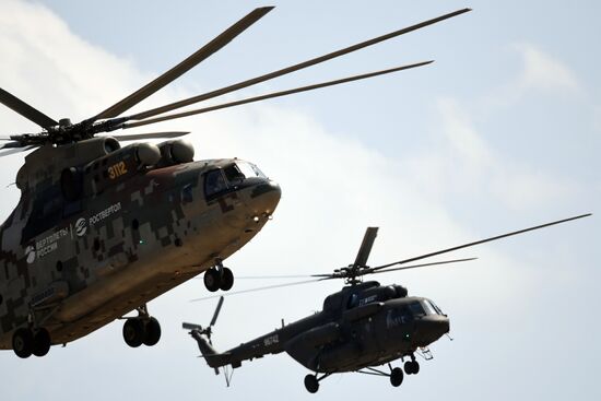 Russia MAKS Airshow Flight Program