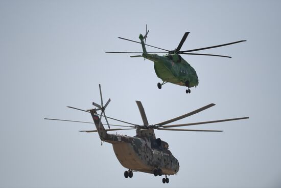 Russia MAKS Airshow Flight Program