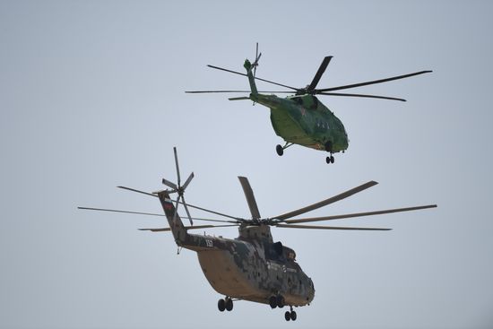 Russia MAKS Airshow Flight Program