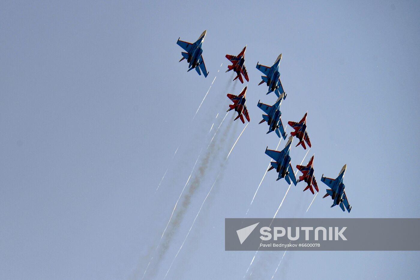 Russia MAKS Airshow Flight Program