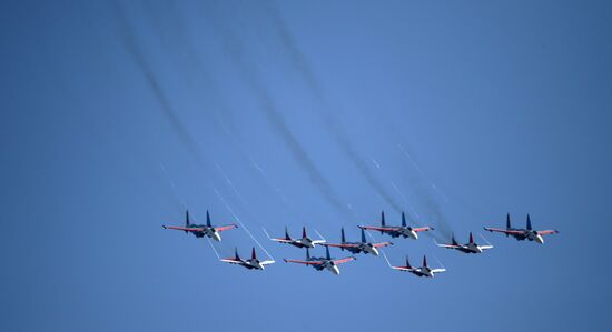 Russia MAKS Airshow Flight Program