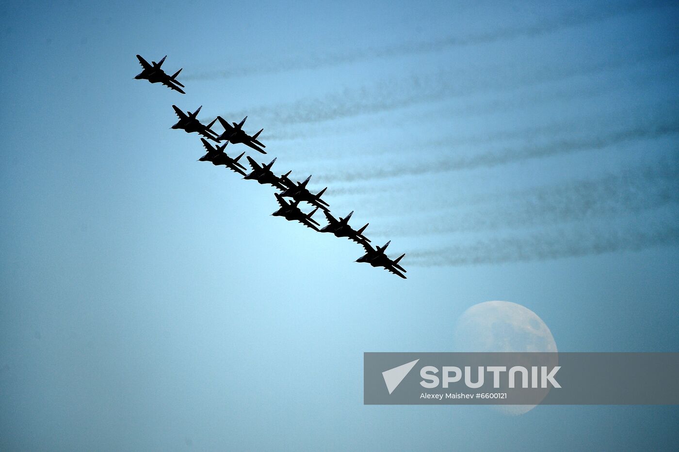 Russia MAKS Airshow Flight Program