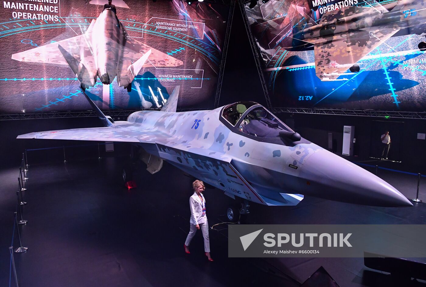 Russia MAKS Airshow Checkmate Fighter