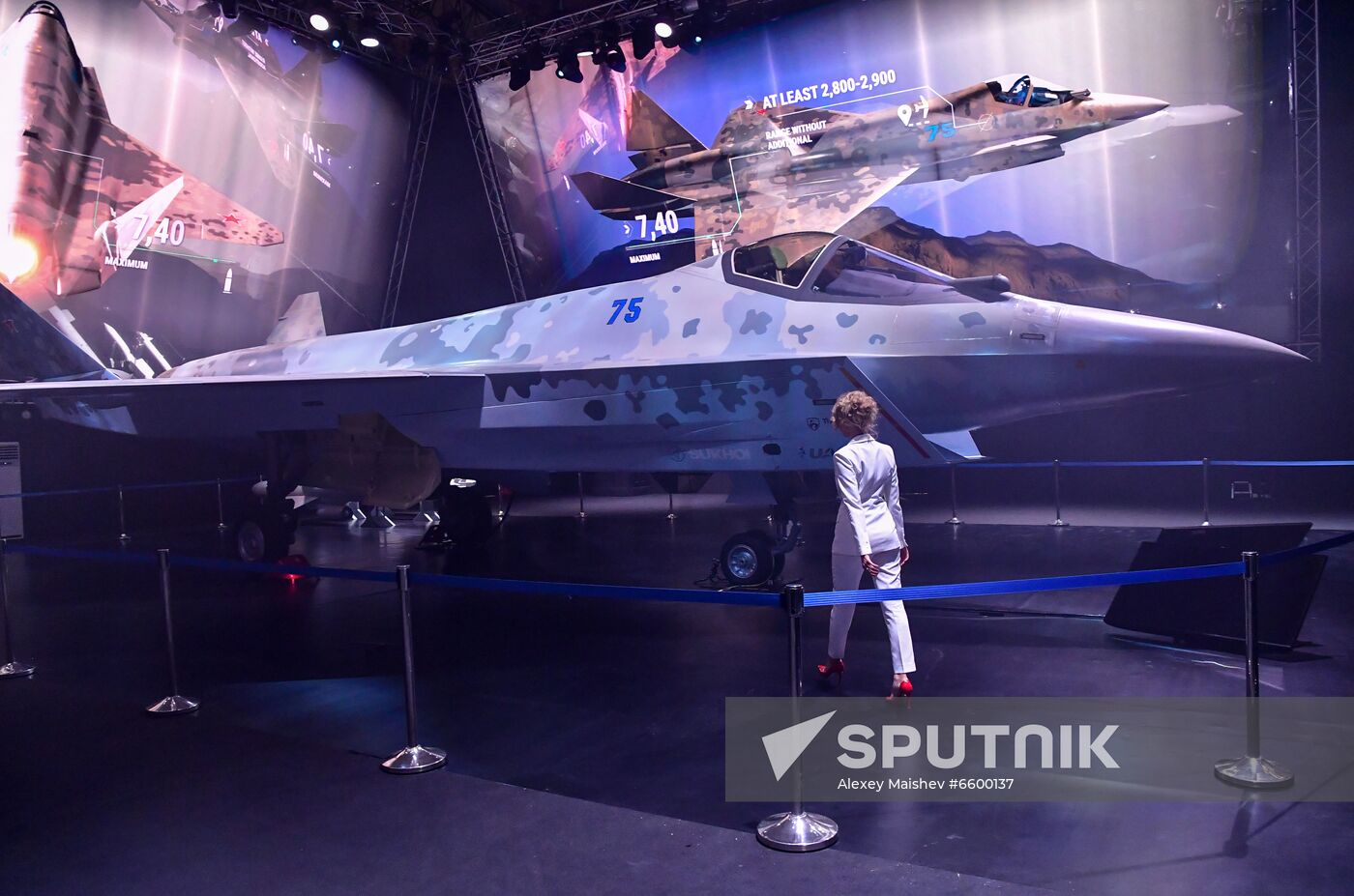 Russia MAKS Airshow Checkmate Fighter