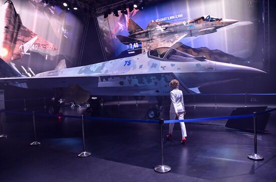 Russia MAKS Airshow Checkmate Fighter