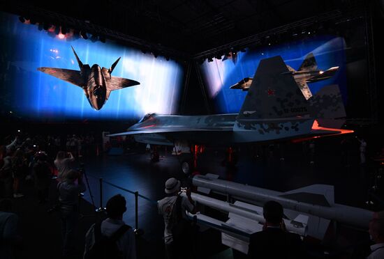 Russia MAKS Airshow Checkmate Fighter