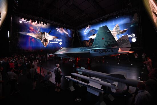 Russia MAKS Airshow Checkmate Fighter