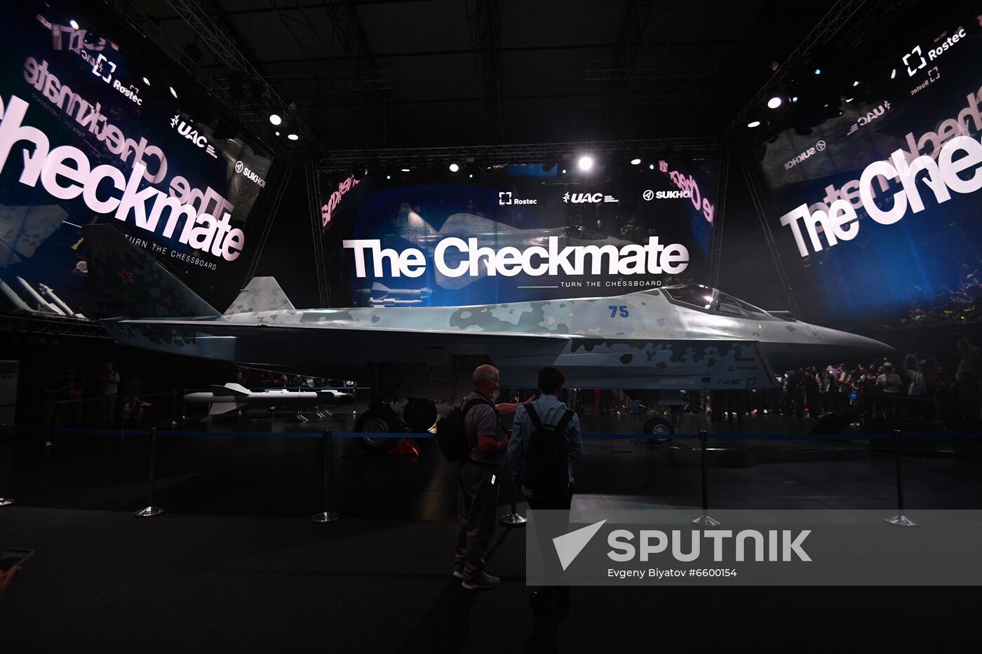 Russia MAKS Airshow Checkmate Fighter