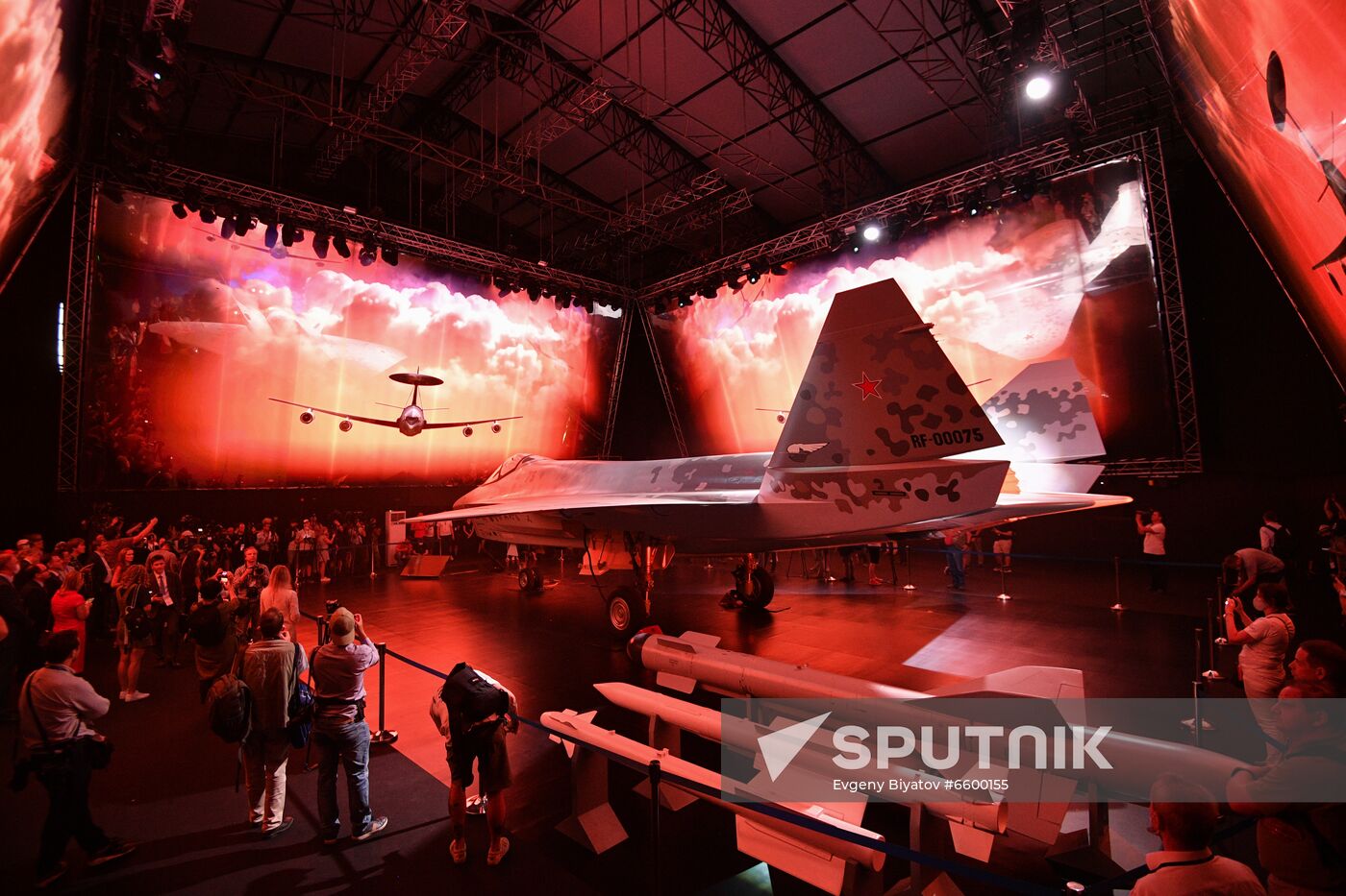 Russia MAKS Airshow Checkmate Fighter