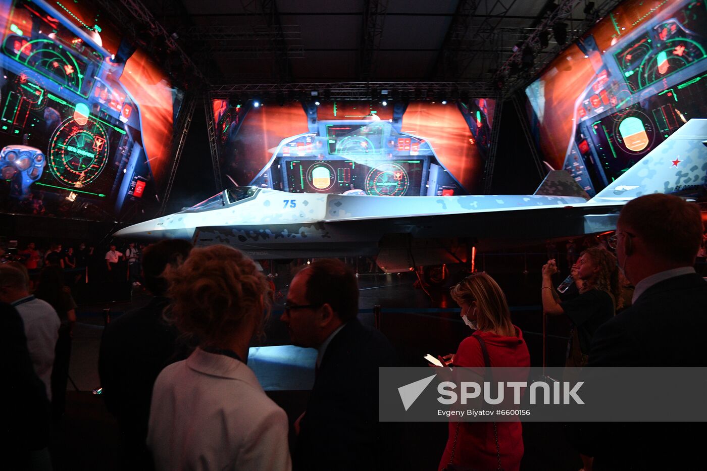 Russia MAKS Airshow Checkmate Fighter
