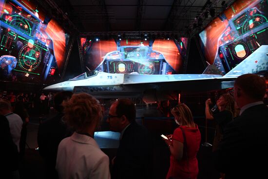 Russia MAKS Airshow Checkmate Fighter