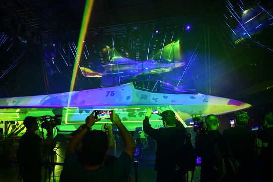 Russia MAKS Airshow Checkmate Fighter