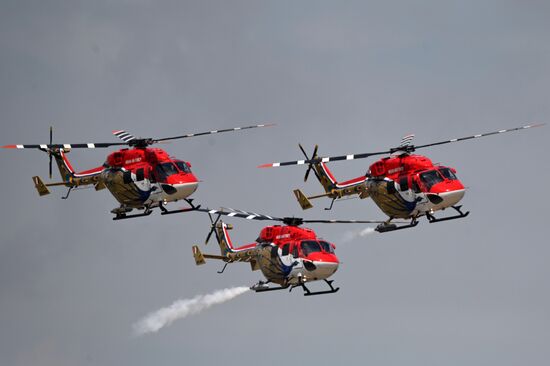 Russia MAKS Airshow Flight Program