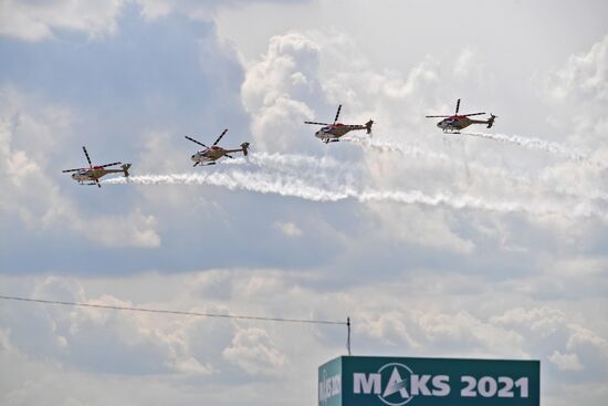 Russia MAKS Airshow Flight Program