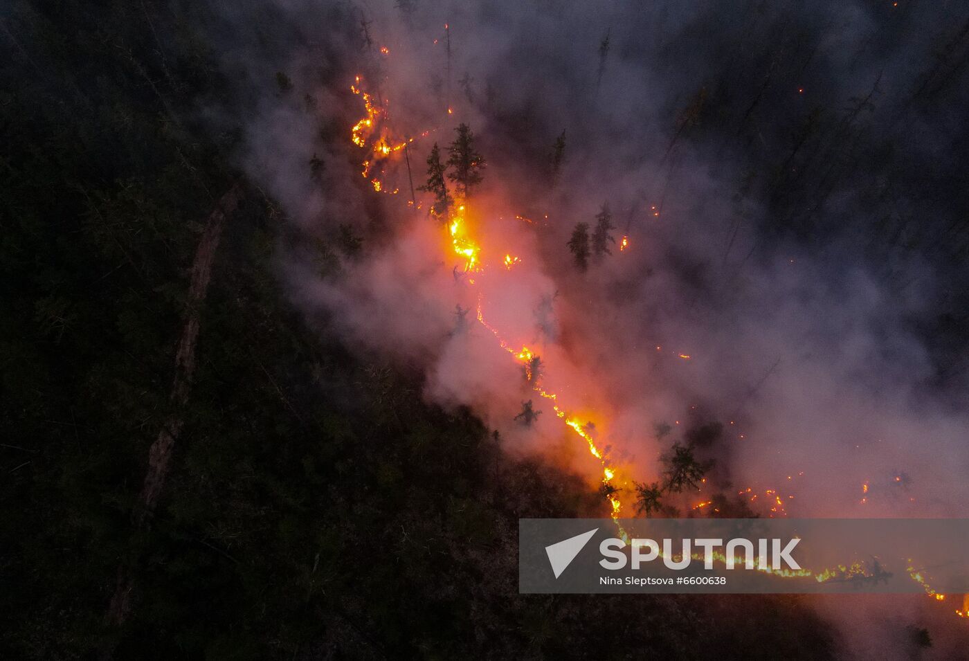 Russia Wildfires