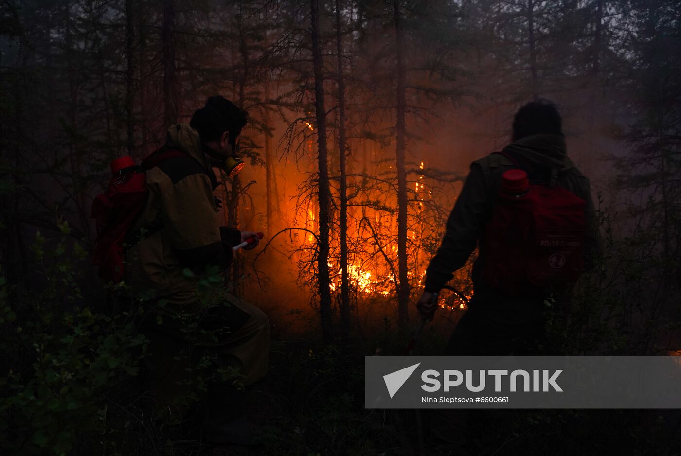 Russia Wildfires