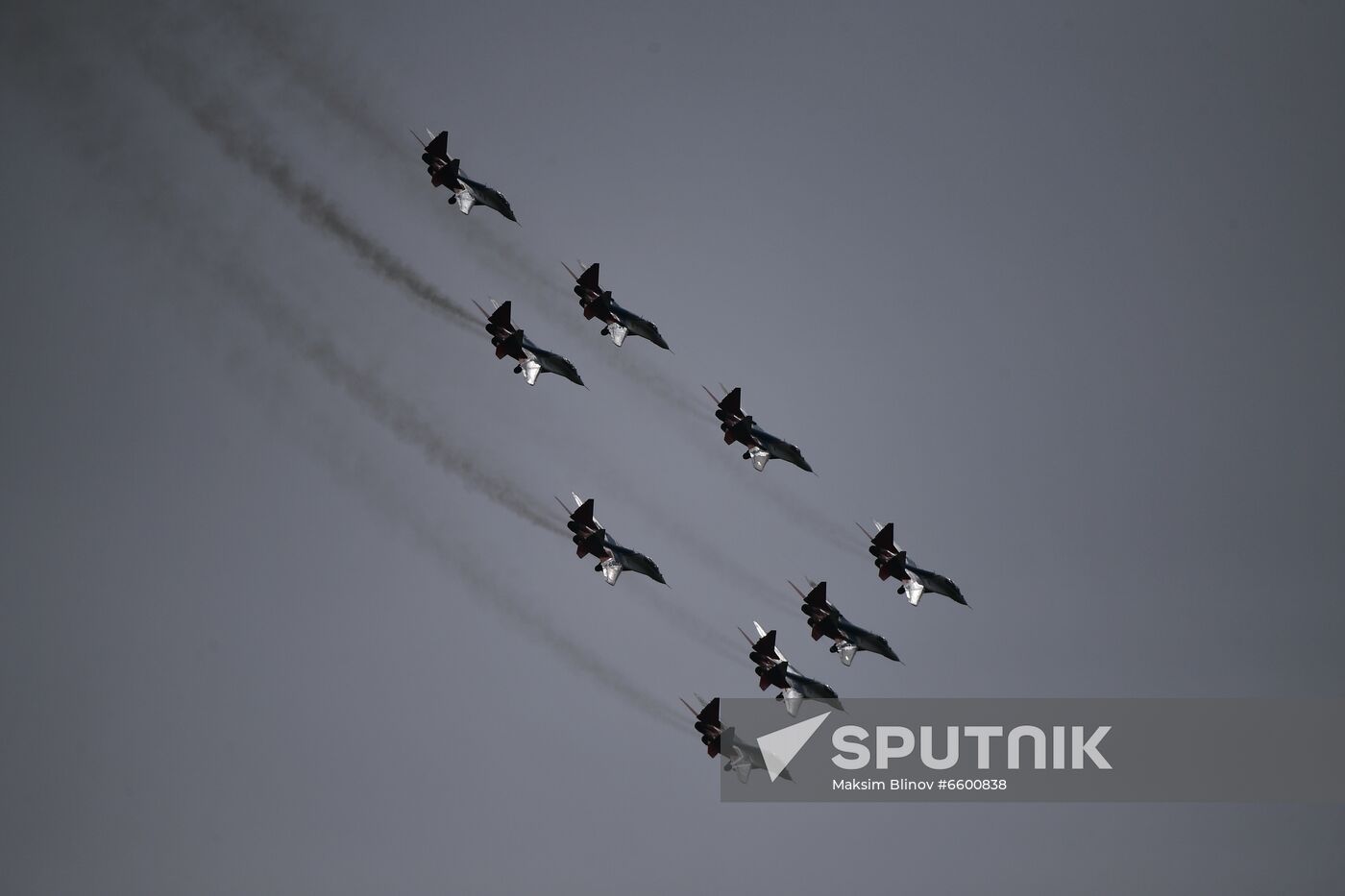 Russia MAKS Airshow Flight Program
