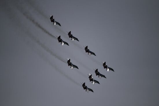 Russia MAKS Airshow Flight Program