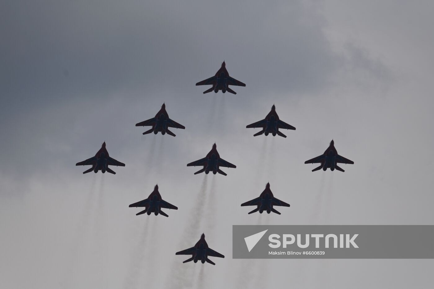 Russia MAKS Airshow Flight Program