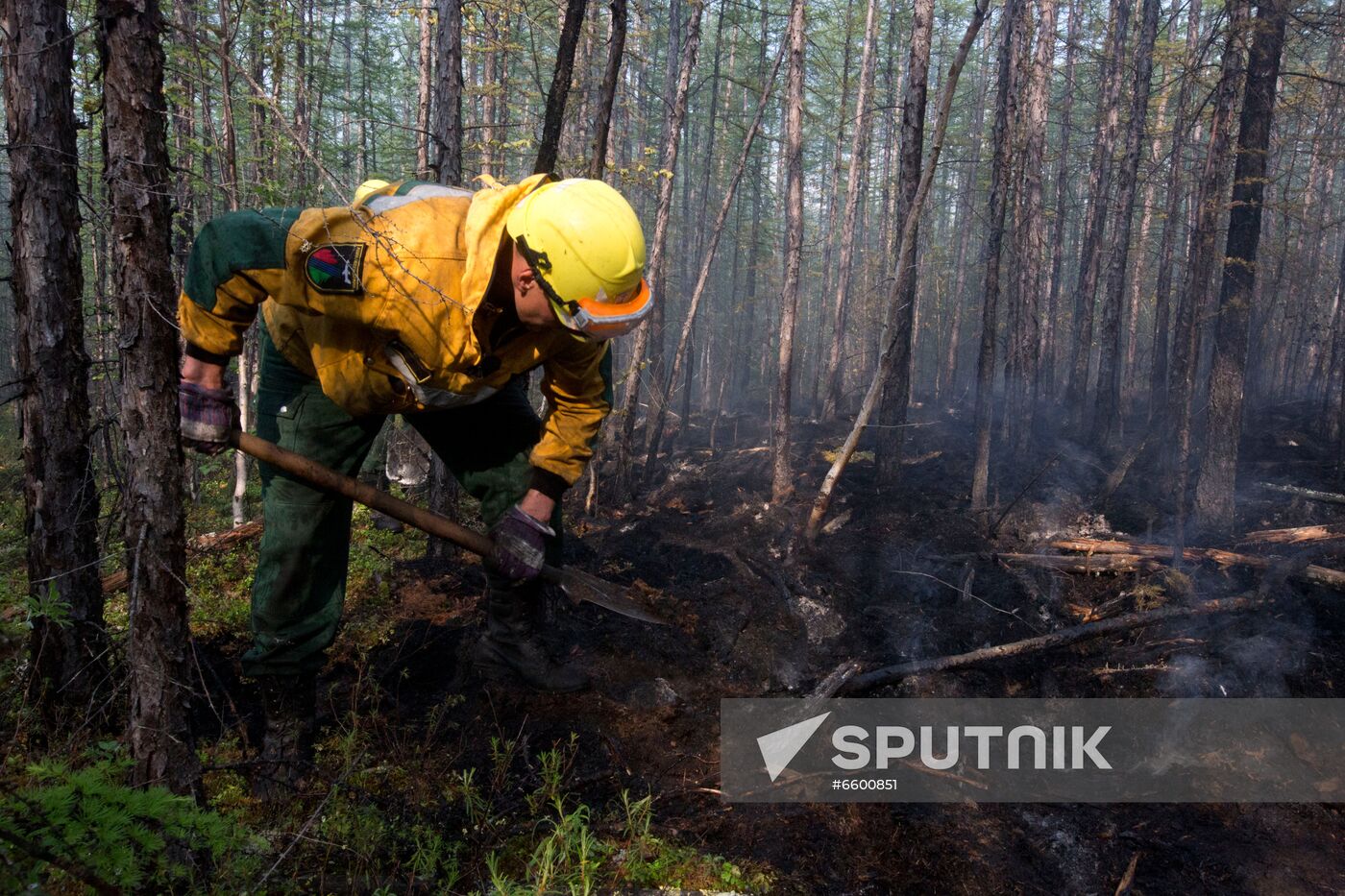 Russia Wildfires