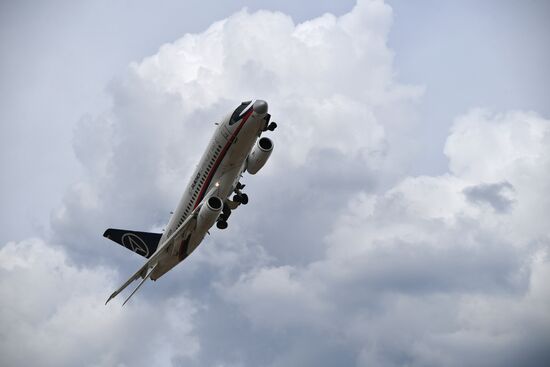 Russia MAKS Airshow Flight Program